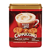 Hills Bros Cappuccino Drink Mix English Toffee Full-Size Picture